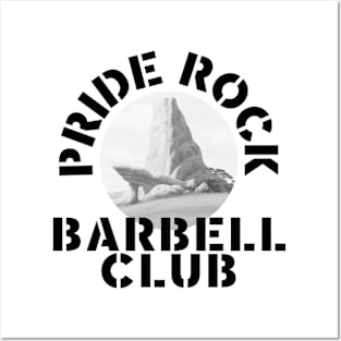 Pride Rock Barbell Club Posters and Art